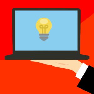 idea, laptop, business